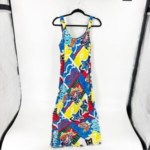 ✅ VINTAGE A.B.Lambdin BY HILO HATTIE‎ Tropical Dress made in Hawaii SIZE MEDIUM